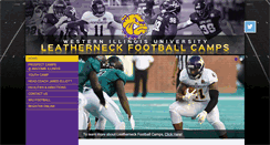 Desktop Screenshot of leatherneckfootballcamps.com